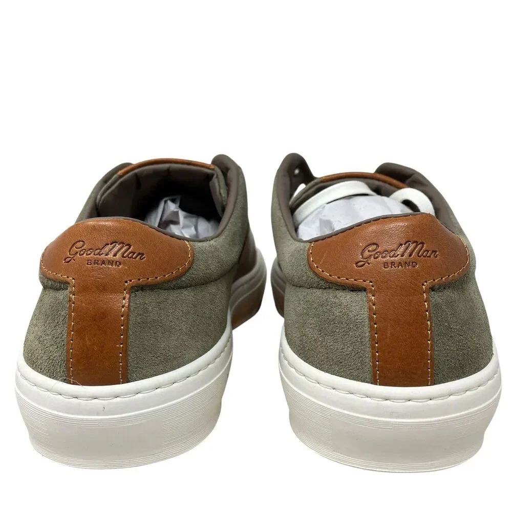 Good Man Brand Sneakers Mens 13 Army Suede Leather Low Top Lace Up Streetwear Good Man Brand Sneakers Mens 13 Army Suede Leather Low Top  main image 4